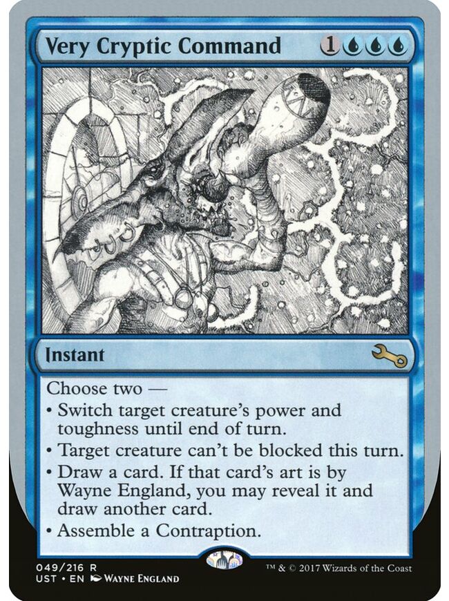 Very Cryptic Command