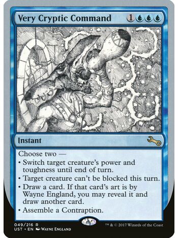 Very Cryptic Command