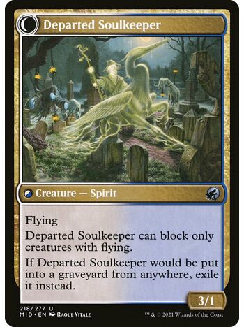 Devoted Grafkeeper // Departed Soulkeeper
