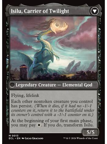 Eirdu, Carrier of Dawn // Isilu, Carrier of Twilight