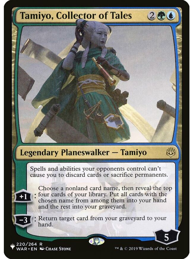 Tamiyo, Collector of Tales