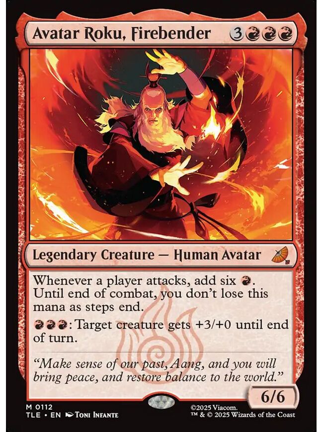 Avatar Roku, Firebender