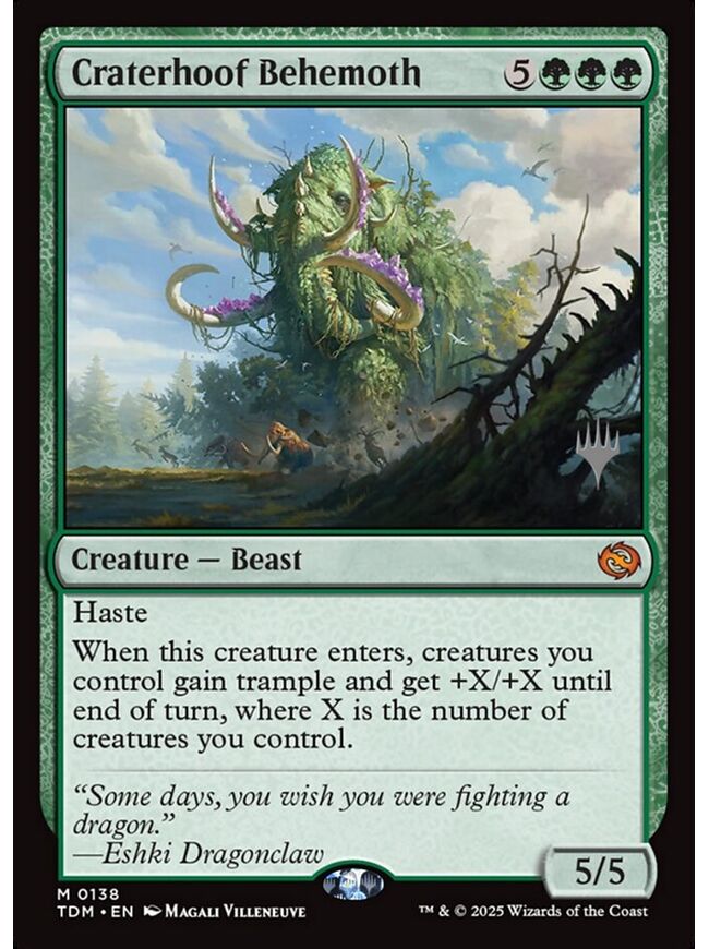 Craterhoof Behemoth