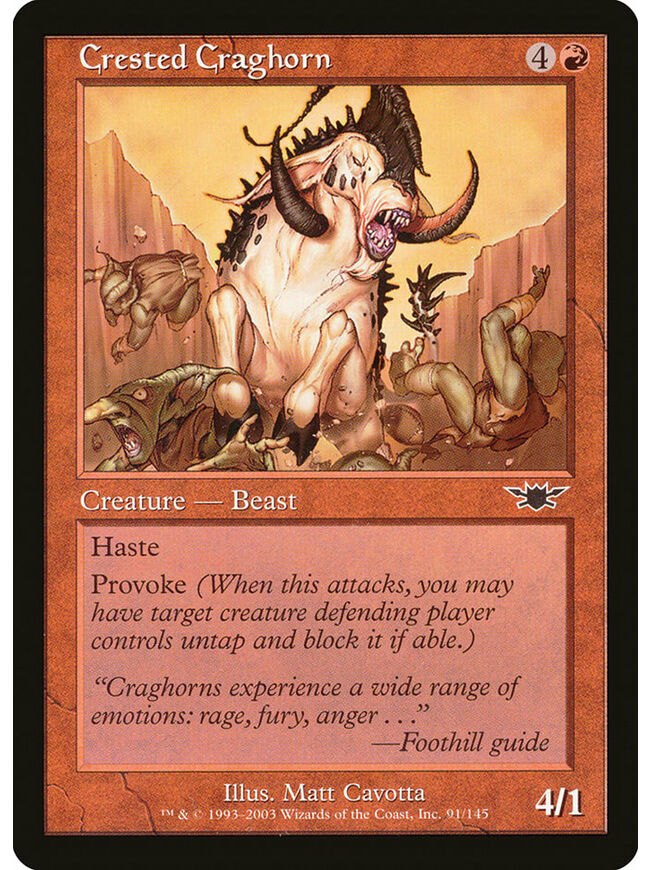 Crested Craghorn