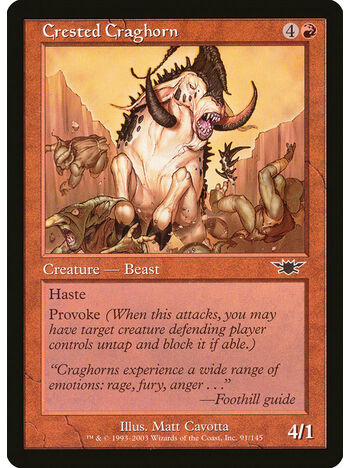 Crested Craghorn