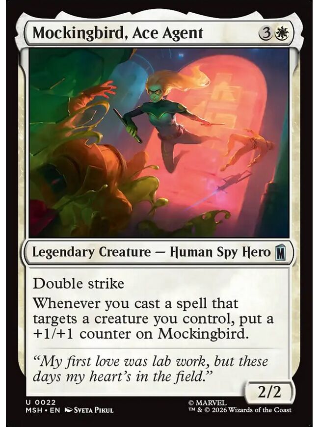 Mockingbird, Ace Agent