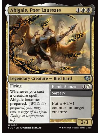 Abigale, Poet Laureate // Heroic Stanza