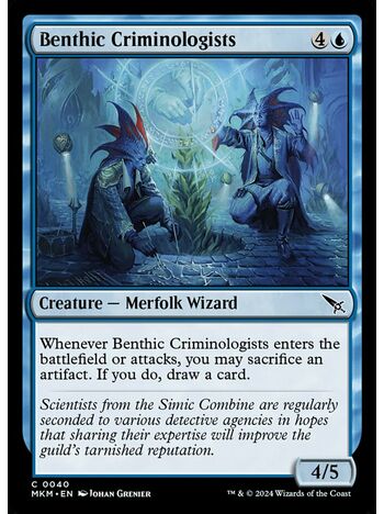 Benthic Criminologists