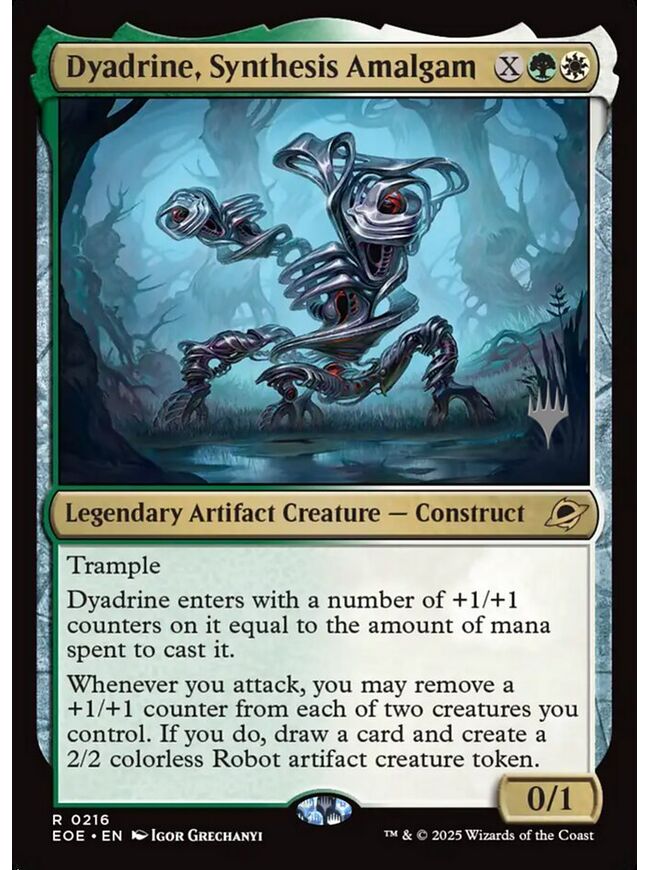 Dyadrine, Synthesis Amalgam