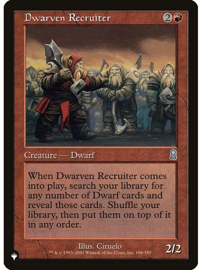 Dwarven Recruiter