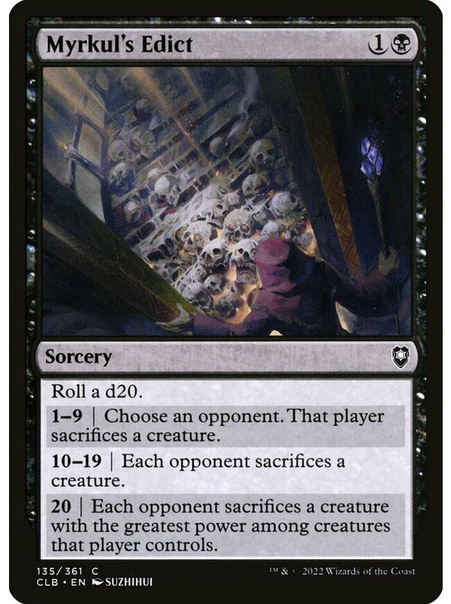 Myrkul's Edict