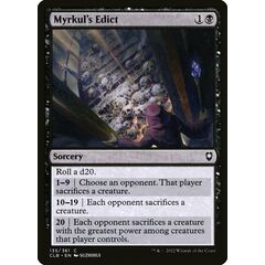 Myrkul's Edict