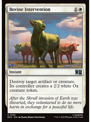 Bovine Intervention