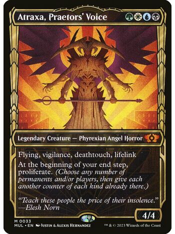 Atraxa, Praetors' Voice