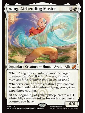 Aang, Airbending Master
