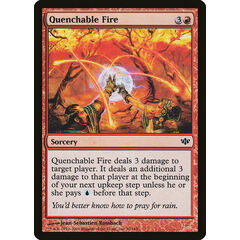 Quenchable Fire