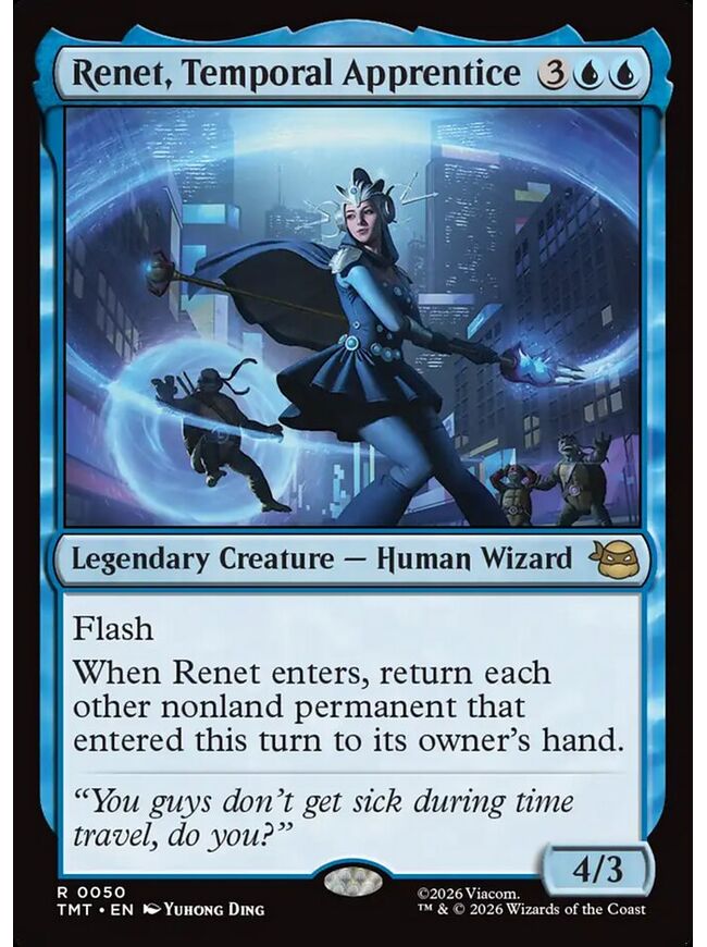 Renet, Temporal Apprentice