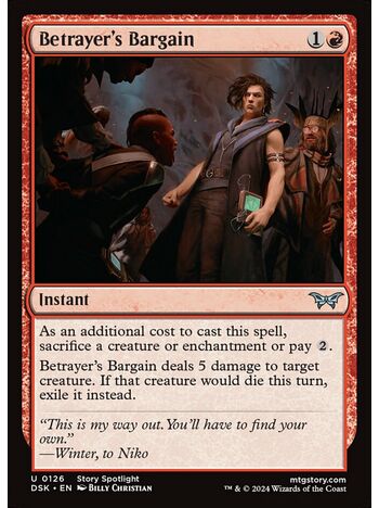 Betrayer's Bargain