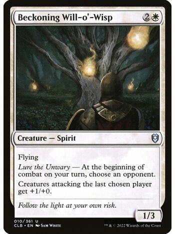 Beckoning Will-o'-Wisp