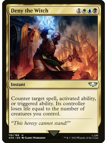 Deny the Witch