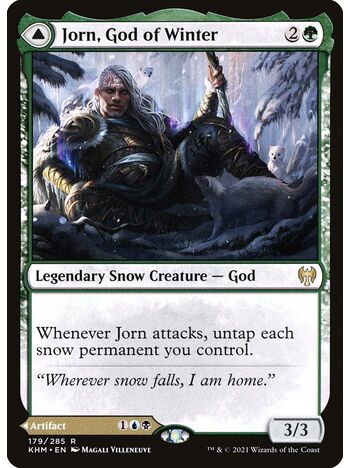 Jorn, God of Winter // Kaldring, the Rimestaff