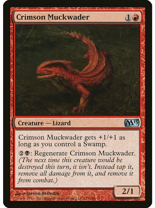 Crimson Muckwader
