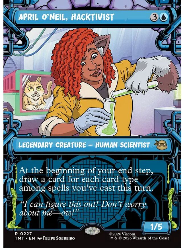 April O'Neil, Hacktivist