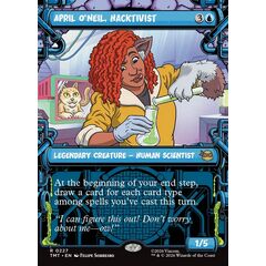 April O'Neil, Hacktivist