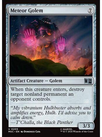Meteor Golem