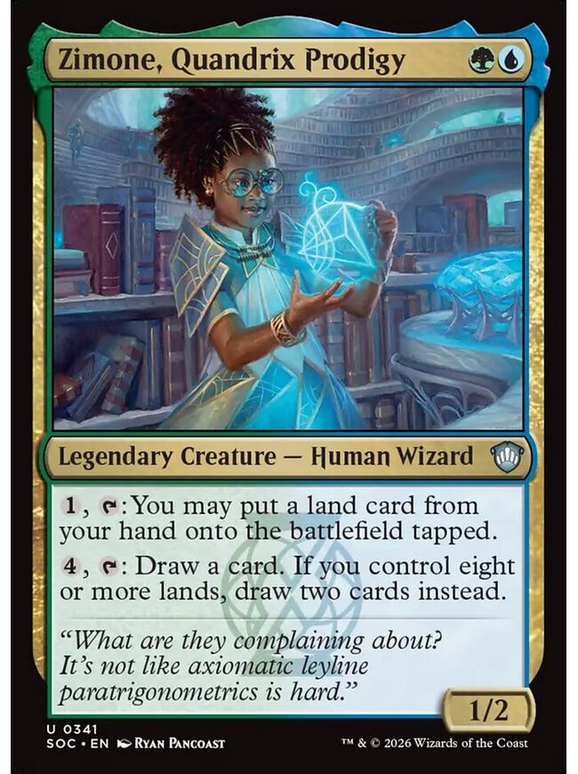 Zimone, Quandrix Prodigy