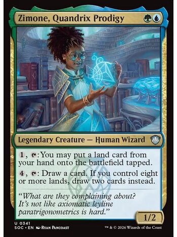 Zimone, Quandrix Prodigy