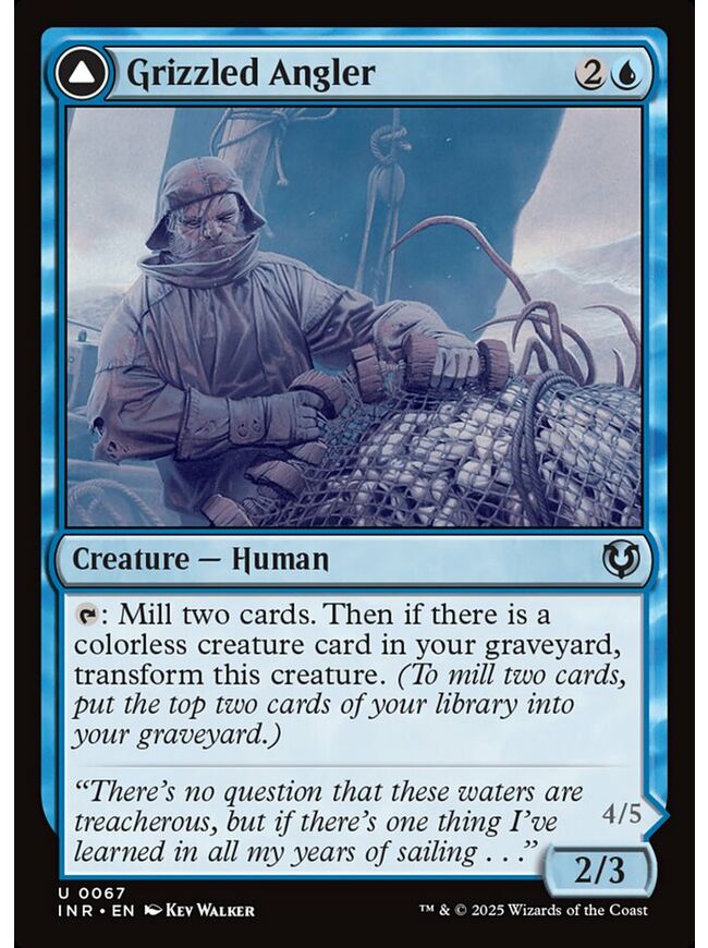 Grizzled Angler // Grisly Anglerfish