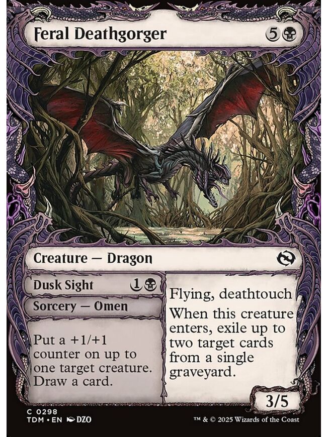 Feral Deathgorger // Dusk Sight