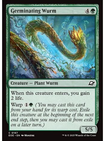 Germinating Wurm
