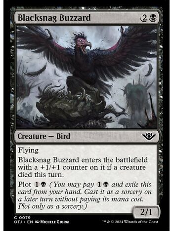 Blacksnag Buzzard