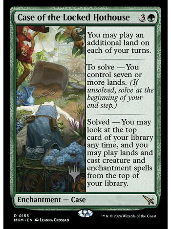 Case of the Locked Hothouse