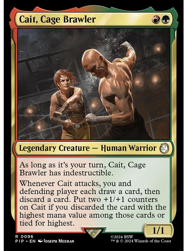 Cait, Cage Brawler