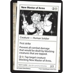 New Master of Arms