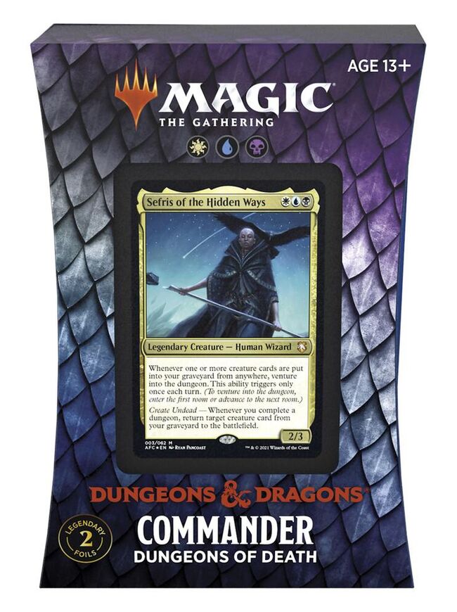 Adventures in the Forgotten Realms - Dungeons of Death Commander Deck