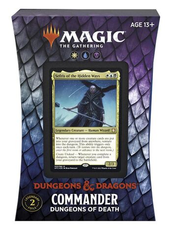 Adventures in the Forgotten Realms - Dungeons of Death Commander Deck