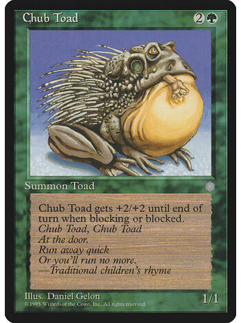 Chub Toad
