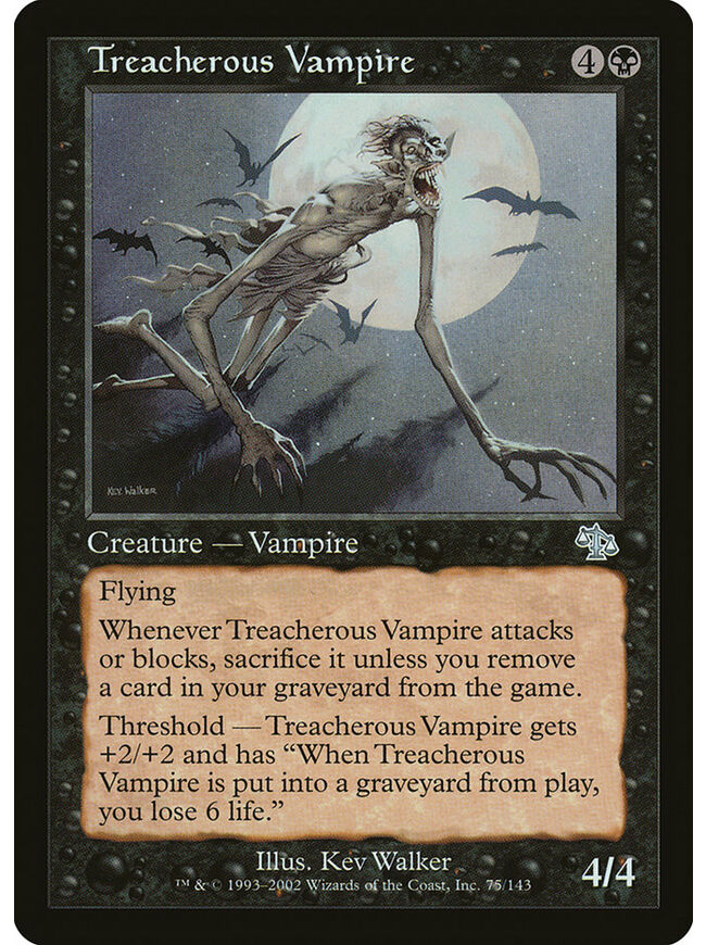 Treacherous Vampire