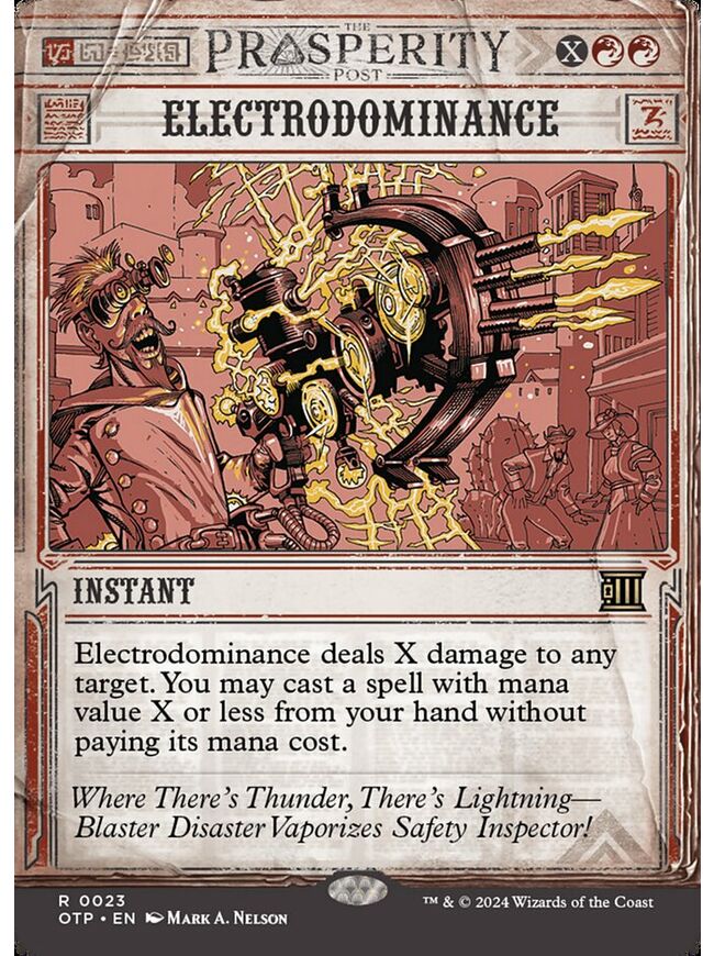 Electrodominance