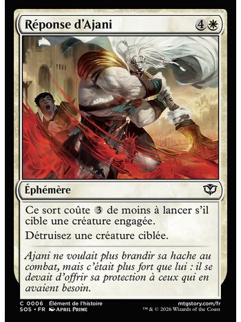 Ajani's Response