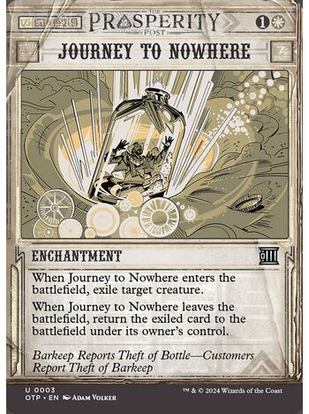 Journey to Nowhere