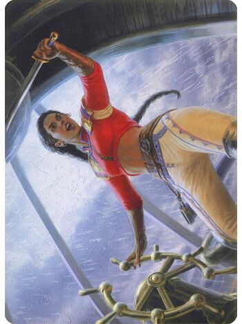 Sisay, Weatherlight Captain // Sisay, Weatherlight Captain (Art Series)