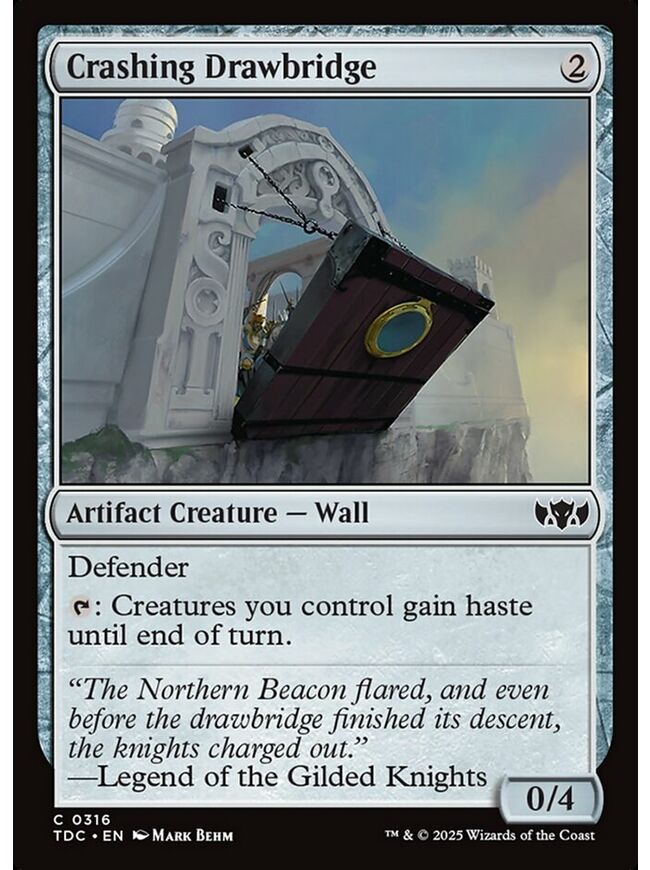 Crashing Drawbridge