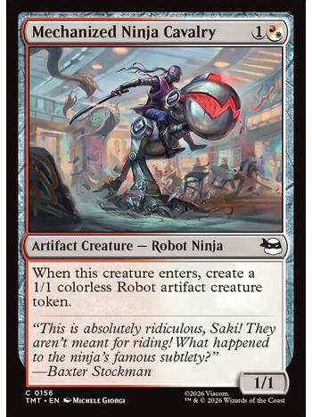 Mechanized Ninja Cavalry