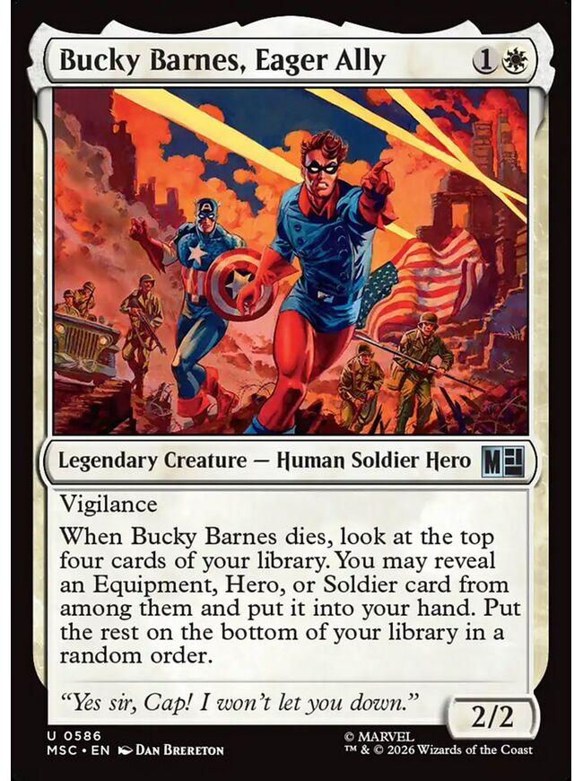 Bucky Barnes, Eager Ally