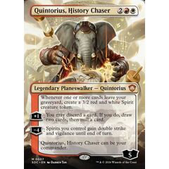 Quintorius, History Chaser